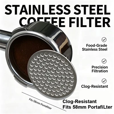 Sito do krążka do espresso ze stali nierdzewnej|Producent ekranów wtórnej dystrybucji wody do kawy